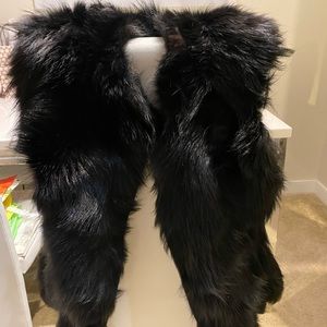 Natural Fox Fur Vest - Custom Made in Italy